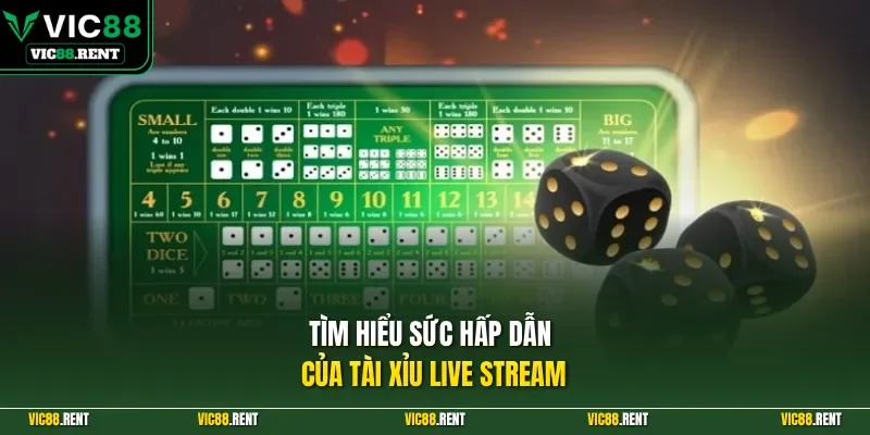 Tìm hiểu sức hấp dẫn của Tài Xỉu Live stream